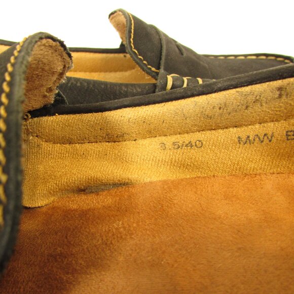 BORN Women's Nerina Suede Penny Loafers, Black, Size 8.5 - Picture 7 of 8